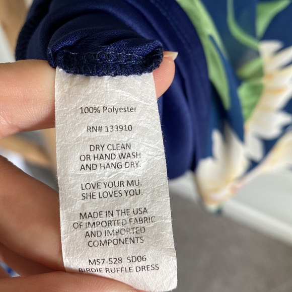 Show me your mumu birdie sunflower cold shoulder mini dress Sz Medium - Picture 6 of 6